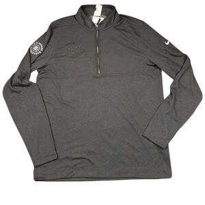 Nike LA Clippers Dri-FIT Victory Men's Half-Zip Golf Top Black Size L Tall
